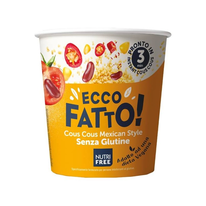 Nt Food Nutrifree Ecco Fatto Cous Cous Mexican Style 70 G