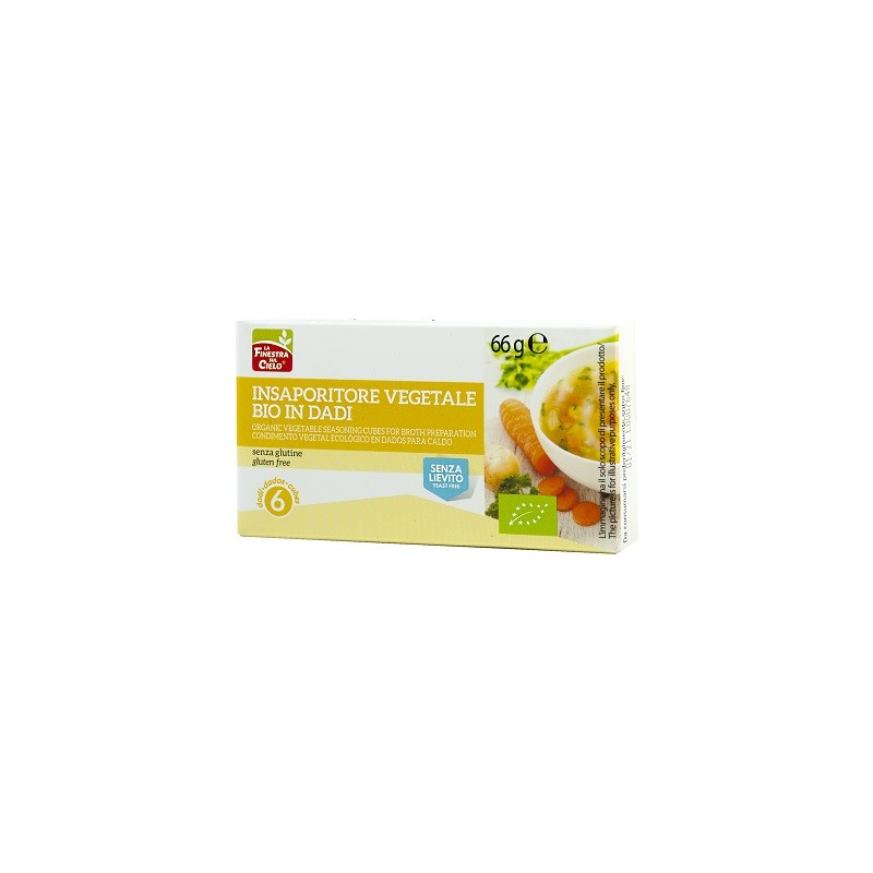 Biotobio Fsc Brodo Vegetale Senza Lievito 6 Dadi Bio 66 G