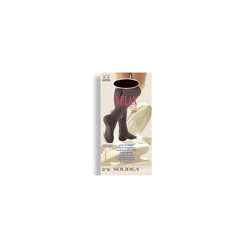 Solidea By Calzificio Pinelli Relax Unisex 70 Gambaletto Grafite 2