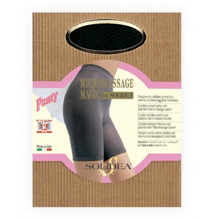 Solidea By Calzificio Pinelli Panty Pantalocino Micromassaggiante Nero 4x