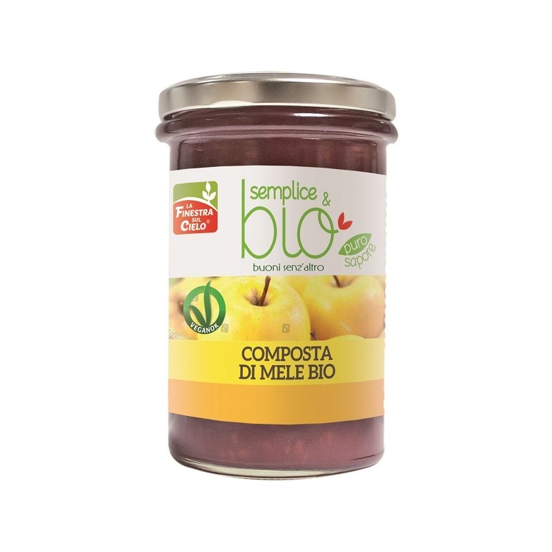 Biotobio Composta Di Mele Bio Con Polpa Di Mela 320 G