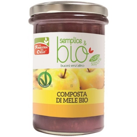 Biotobio Composta Di Mele Bio Con Polpa Di Mela 320 G