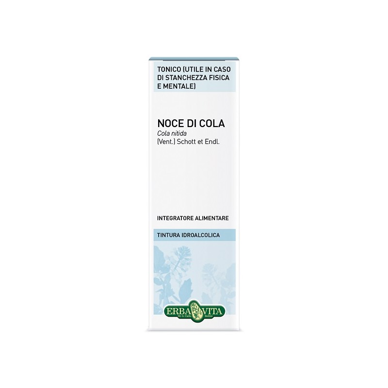 Erba Vita Noce Cola Semi Tintura Idroalcolica 50 Ml Ebv