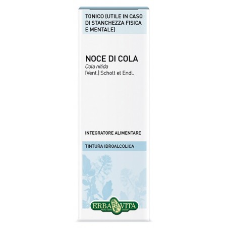 Erba Vita Noce Cola Semi Tintura Idroalcolica 50 Ml Ebv