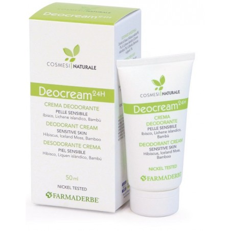 Farmaderbe Deocream Crema Deodorante Pelli Sensibili 50 Ml