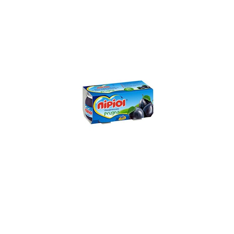 Nipiol Omogeneizzato Prugna 80 G 2 Pezzi