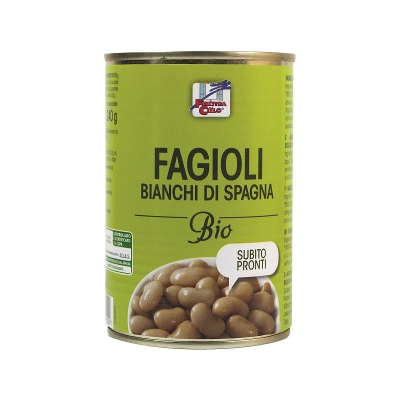 Biotobio Fagioli Bianchi Di Spagna Pronti Bio 400 G