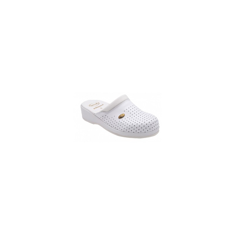 Scholl Shoes Clog Back Guard Bycast Bis Unisex White Backguard Bianco 41