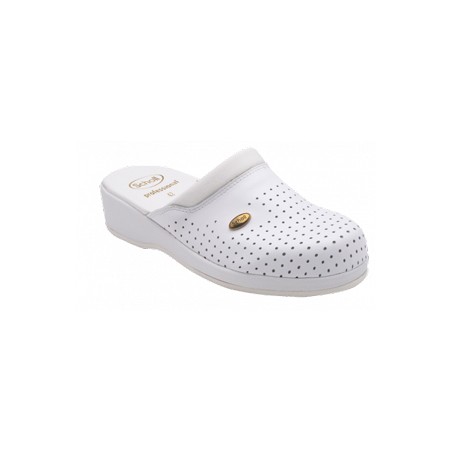 Scholl Shoes Clog Back Guard Bycast Bis Unisex White Backguard Bianco 41