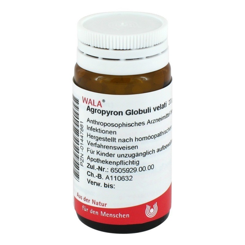 Wala Agropyron Compositum Globuli 20 G