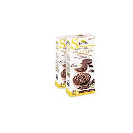 Sarchio Gallette Riso Cioccolato Latte 34 G