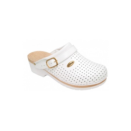 Scholl Clog S/comf.b/s Ce Bycast Unisex White Woods Bianco 37