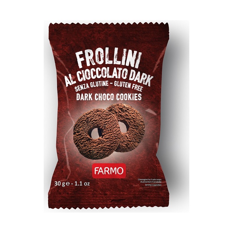 Farmo Frollini Al Cioccolato Dark 30 G