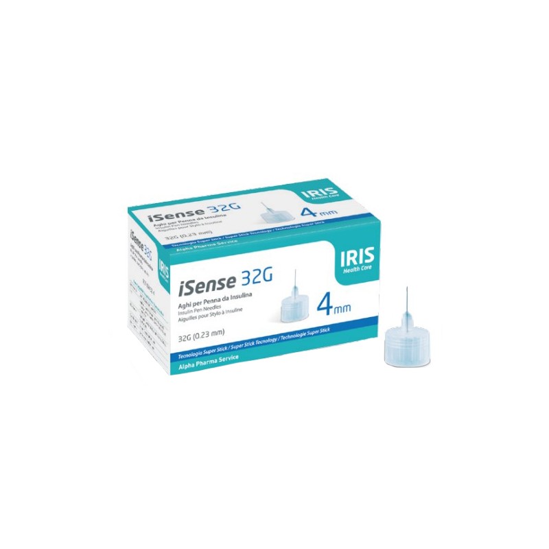 Alpha Pharma Service I Sense Ago Per Insulina Gauge 32 4 Mm 100 Pezzi