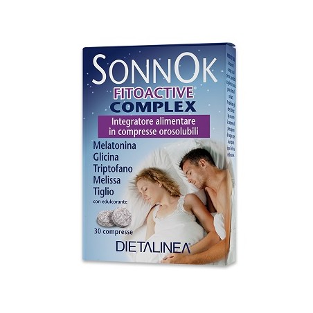 Gdp - General Dietet. Pharma Sonnok Fitoactive Complex 30 Compresse Orosolubili Dietalinea