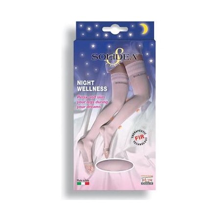 Solidea By Calzificio Pinelli Calza 70 Den Linea Preventiva Night Wellness Rosa 2-m