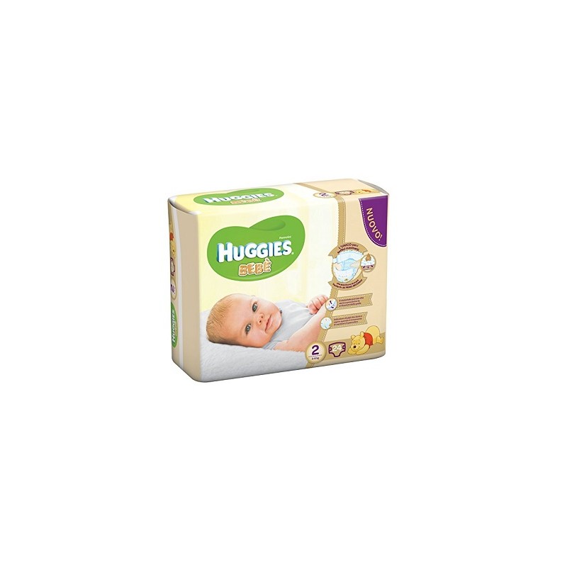 Kimberly Clark Pannolino Huggies Extra Care Bebe' Base 2 24 Pezzi