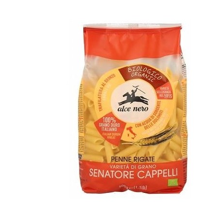 Alce Nero Penne Rigate Di Semola Senatore Cappelli Bio 500 G