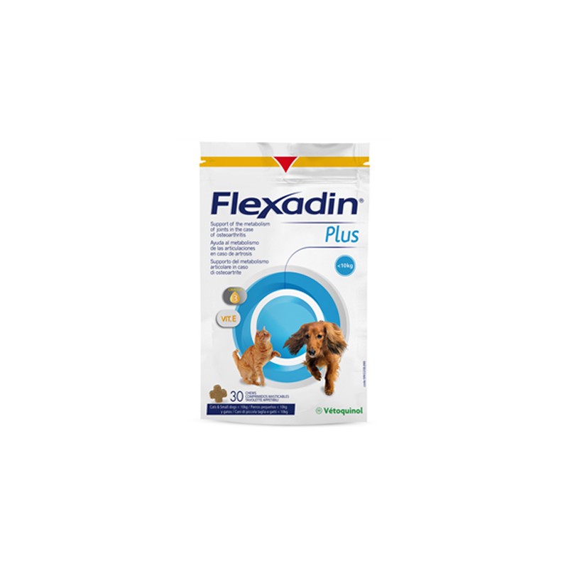 Vetoquinol Italia Flexadin Plus Cani Di Taglia Piccola E Gatti 30 Tavolette Appetibili