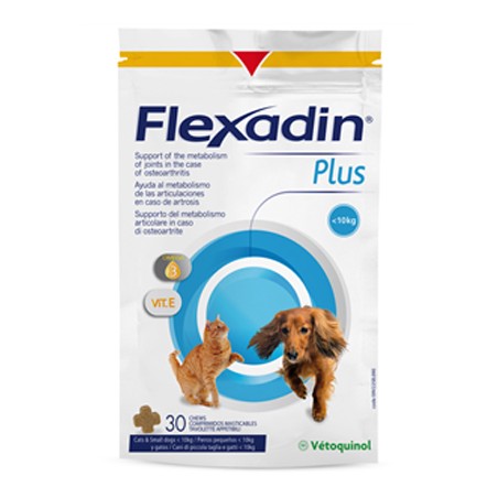 Vetoquinol Italia Flexadin Plus Cani Di Taglia Piccola E Gatti 30 Tavolette Appetibili