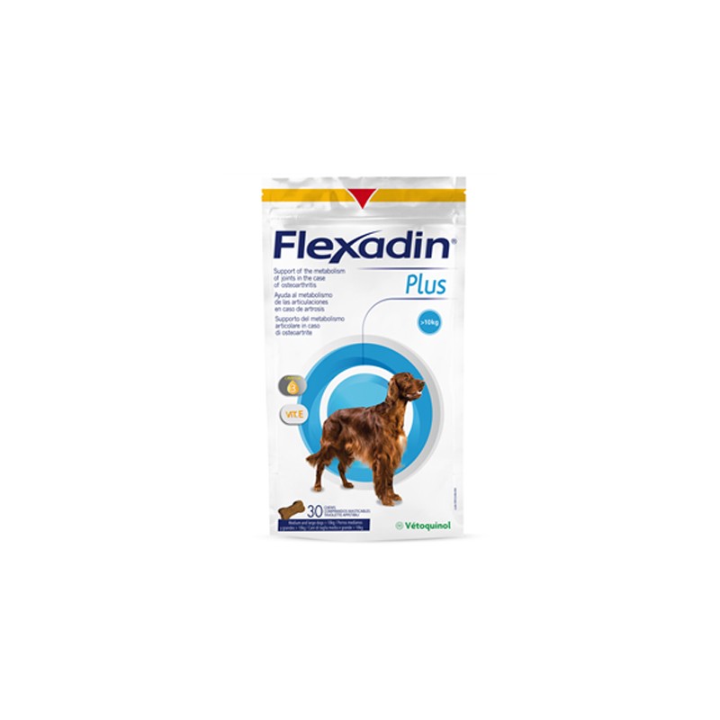 Vetoquinol Italia Flexadin Plus Cane M & L 30 Tavolette Appetibili