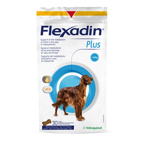 Vetoquinol Italia Flexadin Plus Cane M & L 30 Tavolette Appetibili