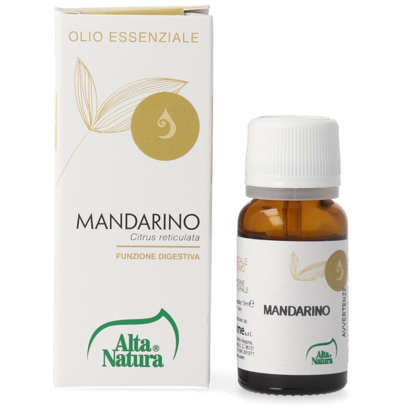 Alta Natura Essentia Mandarino Olio Essenziale Purissimo 10 Ml