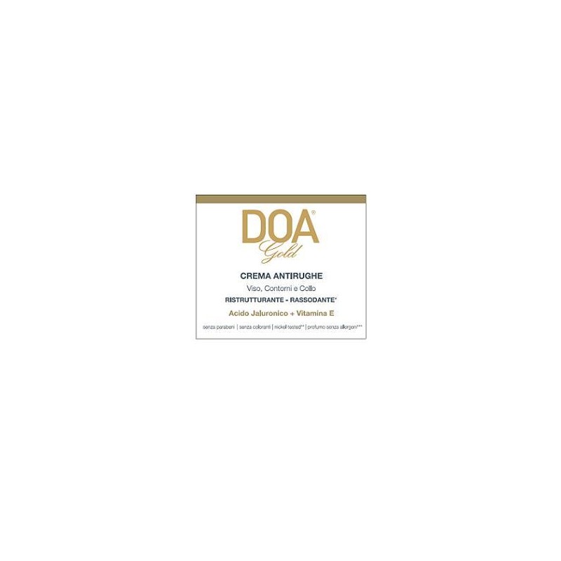 Doafarm Doa Gold Crema Antirughe 50 Ml