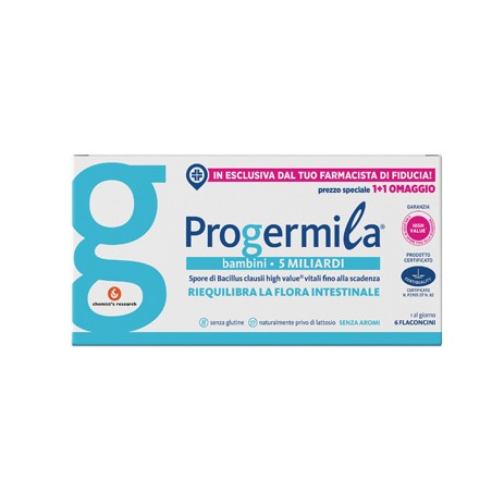 Chemist's Research Progermila Bambini 5 Miliardi 6 Flaconcini 10 Ml