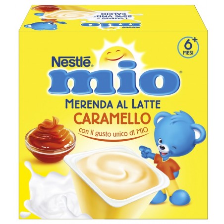 Nestlè Mio Merenda Caramel 4 X 100 G