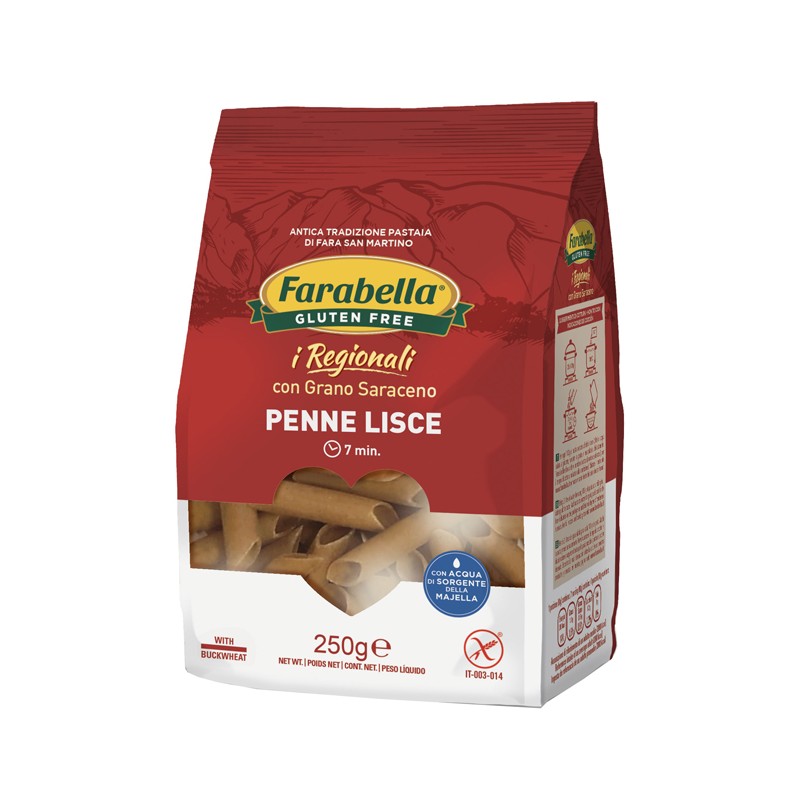 Bioalimenta Farabella Penne Lisce Grano Saraceno 250 G