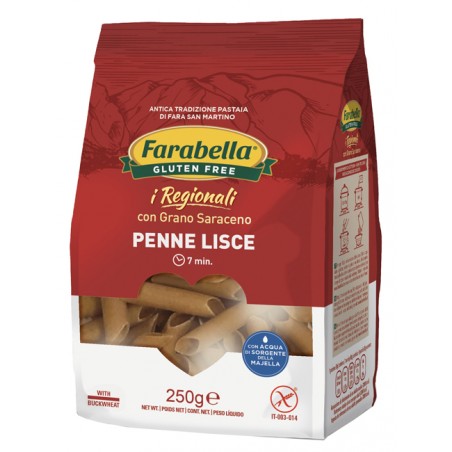 Bioalimenta Farabella Penne Lisce Grano Saraceno 250 G