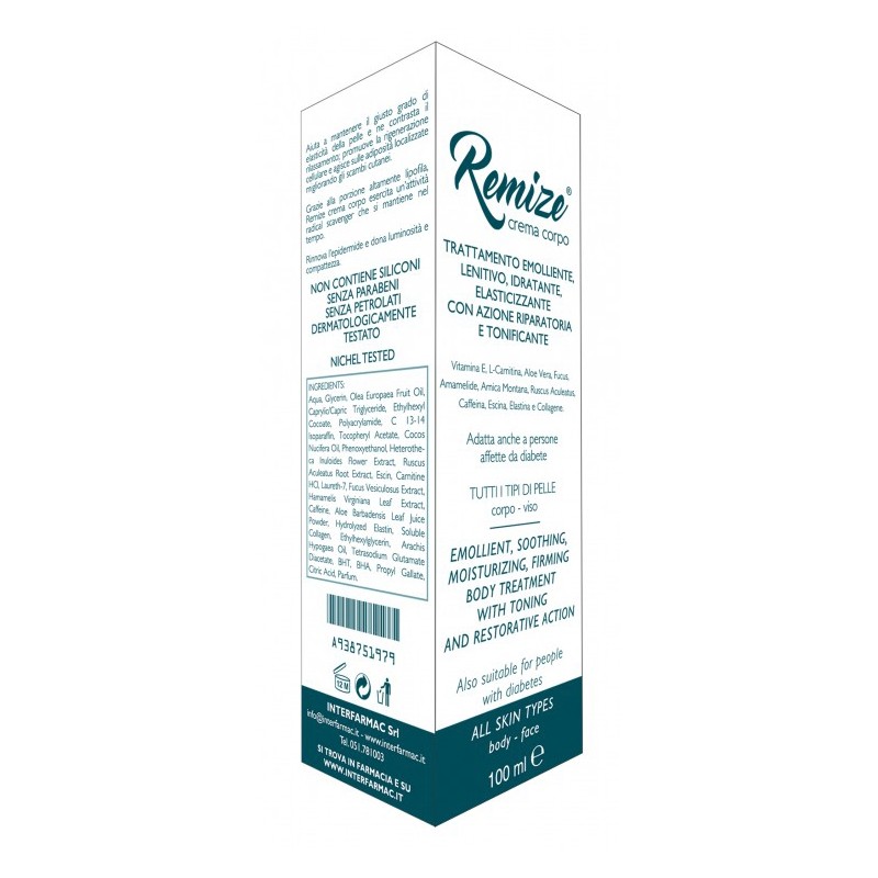 Interfarmac Remize Crema Viso 50 Ml