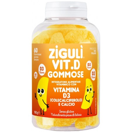 Falqui Prodotti Farmac. Ziguli Vit D 60 Gommose