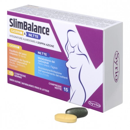 Syrio Slim Balance Giorno E Notte 15 Compresse Giorno 15 Compresse Notte