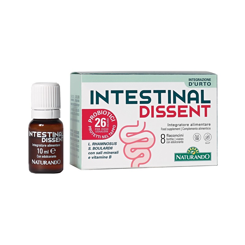 Naturando Intestinal Dissent 8 Flaconcini Da 10 Ml