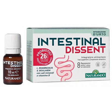 Naturando Intestinal Dissent 8 Flaconcini Da 10 Ml