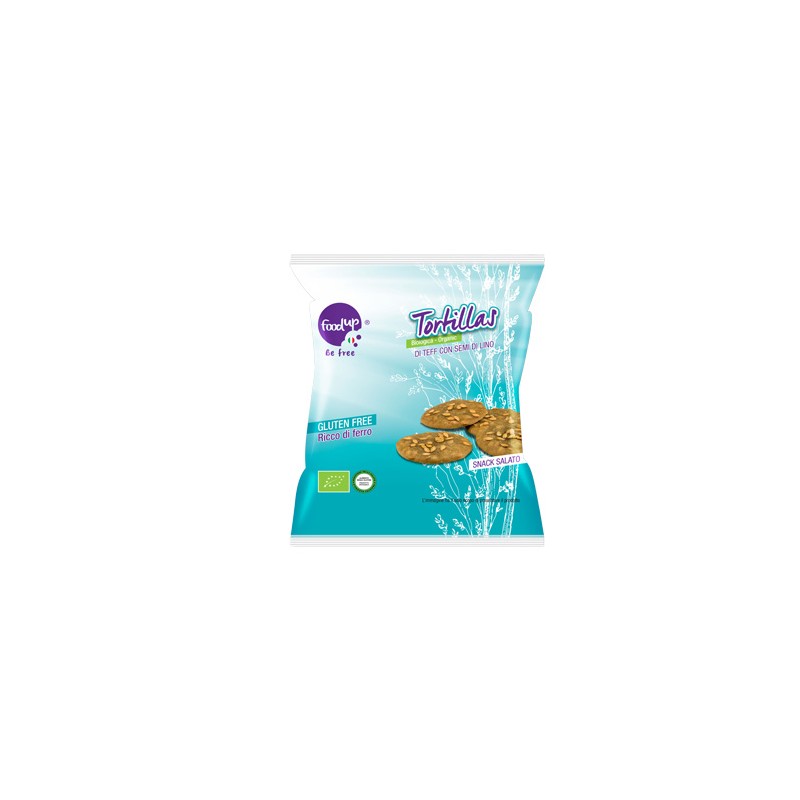 Dol. C. I. P. P. Tortillas Di Teff Con Semi Di Lino 35 G