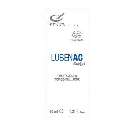 Skin Cosmetics Lubenac Emulgel Trattamento Topico Acne 30 Ml