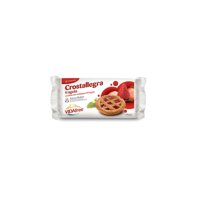 Unifarmed Vidafree Crostallegra Fragola 180 G