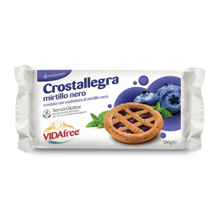 Unifarmed Vidafree Crostallegra Mirtillo Nero 180 G