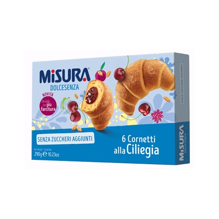 Colussi Misura Cornetti Dolce Senza Ciliegia 290 G