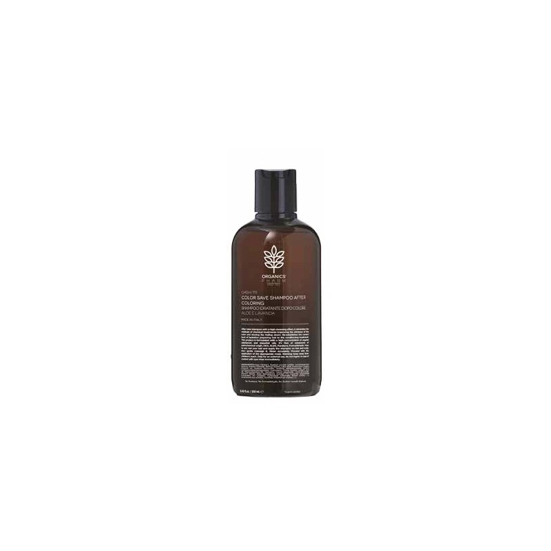 Sma Organics Pharm Color Save Shampoo After Coloring Aloe And Lavender