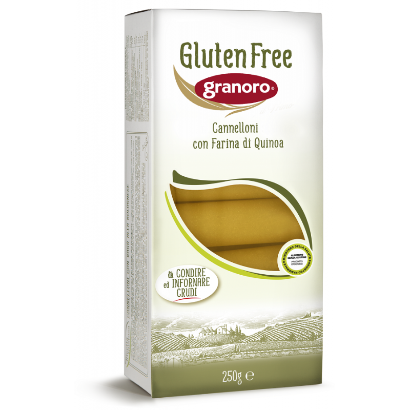 Pastif. A. M. Granoro Gluten Free Granoro Cannelloni Con Quinoa 250 G