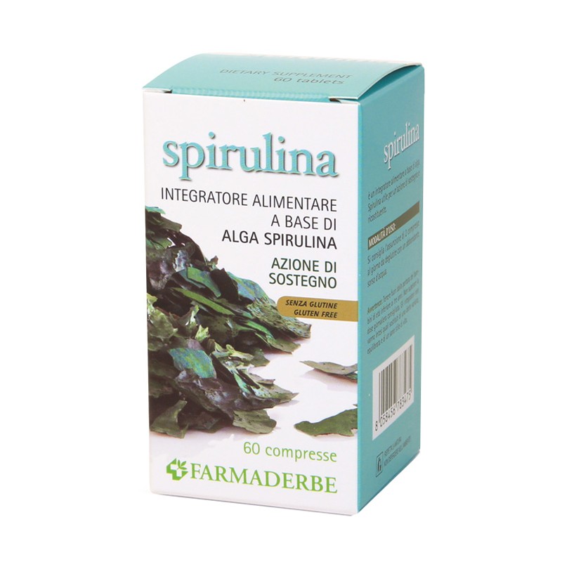 Farmaderbe Spirulina 60 Compresse