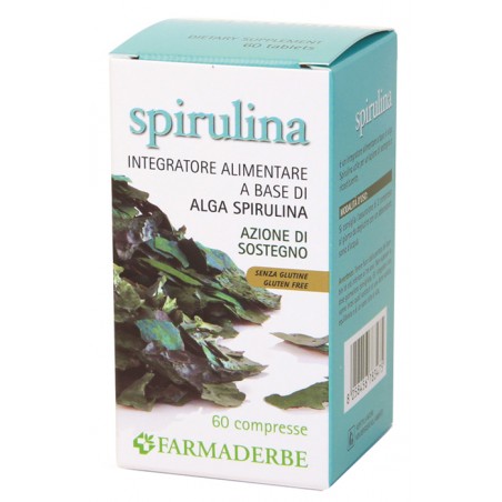 Farmaderbe Spirulina 60 Compresse