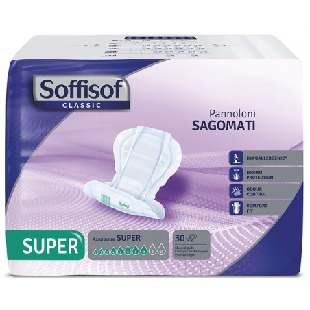 S. I. L. C. Pannolone Soffisof Classic Sagomato Super 30 Pezzi