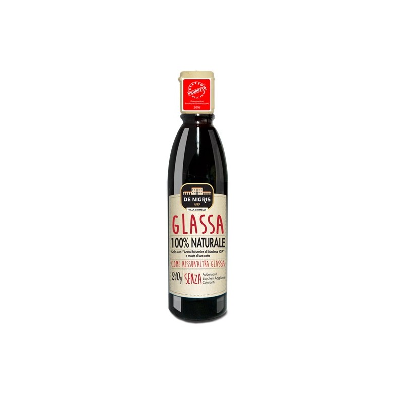 Acetificio Marcello De Nigris Glassa 100% Naturale Con Aceto Balsamico Di Modena Igp