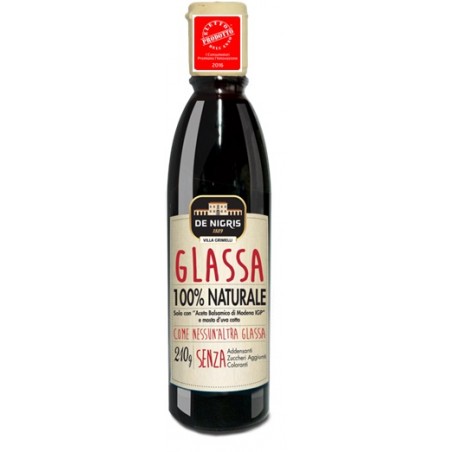 Acetificio Marcello De Nigris Glassa 100% Naturale Con Aceto Balsamico Di Modena Igp