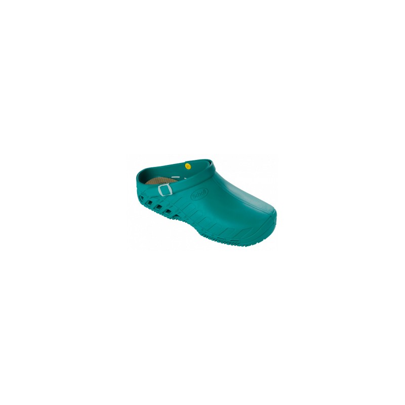 Scholl Shoes Clog Evo Tpr Unisex Emerald 45-46 Collezione Ss17 1 Paio